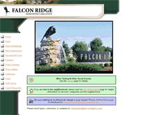 Tablet Screenshot of falconridgehoa.net